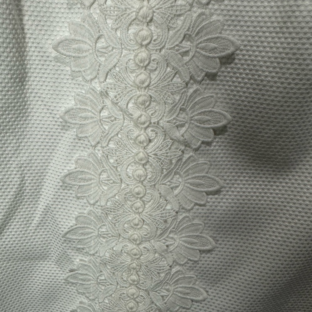 NWT Eliza J White Dress Size 10 - Picture 6 of 13